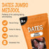 2 lb Oh! Nuts Jumbo Medjool Dates - Dried Dates - - Unpitted Medjool Dates - No Sugar Added - Dehydrated Fruit Snack