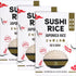 Soeos Japonica Sushi Rice 2 Pound (Pack of 3), Short Grain Rice,