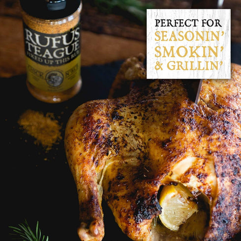 Rufus Teague Chick N' Rub, 6.2 oz - Premium BBQ Rub