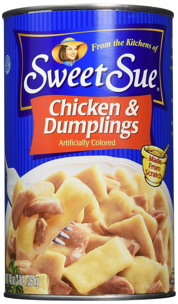 Sweet Sue Chicken & Dumplings - Scratch Made Canned Chicken Dumplings, 14