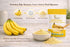 1 LB Indus Farms Freeze Dried Banana Fruit Powder | Wholesome Flavor for Smoothies, Baking, Cereals, Frostings, Energy