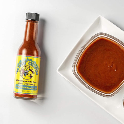 5 Oz (Pack 1) Dirty Dicks No Name Chipotle Hot Sauce, Fl - Smoky Mole-Style Flavor with a Spicy Kick