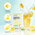 TEAZEN Lemon Kombucha Tea, Hydration Drink Mix, Sugar Free with Live Probiotics & Prebiotics, 10 Sticks