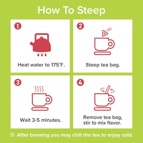 Visit the Store 40 Onkatsu Farm Azuki Bean Premium Japanese Tea Bags, Rich Nutty Flavor, Hot or Iced, Caffeine Free