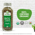 2.47 oz (70g), 100% Geo-Fresh Organic Basil, Non-GMO, Kosher, Organic, Gluten Free, USDA Certified