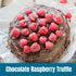 County 10 oz 100% Door Coffee Chocolate Raspberry Truffle Flavored Whole Bean - Bag - Medium Roast - Specialty Arabica