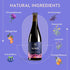 750ml Nore Lots of Purple Award-Winning Non-Alcoholic Sparkling Blend with Syrah Grapes, Chamomile & Chrysanthemum