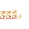 Yi Feng 3 Pack Wheaten Flour (14.01 Oz Each) And 1 Instant Yeast