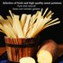 NERSQELX 100% 8.75 (Pack 2) Glass Noodles, Wide Chewy Vermicelli Pasta, Sweet Potato Starch