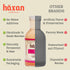 (12 Oz) 5% Haxan Ferments Ros Wine Vinegar Fl Acidity Raw, Unpasteurized Living Vinegar Crafted from Premium Washington