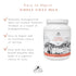 A2 40 2.5 Mt. Capra Whole Goat Milk | Powder from Non-GMO, Grass-Fed Goats, Creamy, Great Tasting, Easy to Digest, Milk