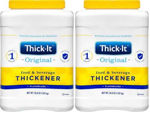 Thick-It Original Food & Beverage Thickener, Flavorless Powder for Dysphagia (IDDSI), Digestible