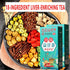 Juztec 18 (60PCS) Flavors Liver Care Tea, Herbal Tea for Liver - Nourish and Support Your Liver Health