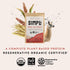 (2 Pack, 12 oz SIMPLi Regenerative Organic Certified Red Quinoa, Organic Quinoa Ancient Grain, Naturally Gluten-Free