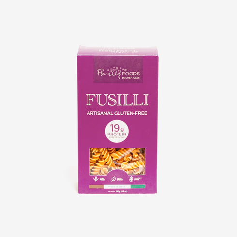 Flower Chef Foods Artisanal Gluten Free Pasta High Protein Fusilli Pasta Made