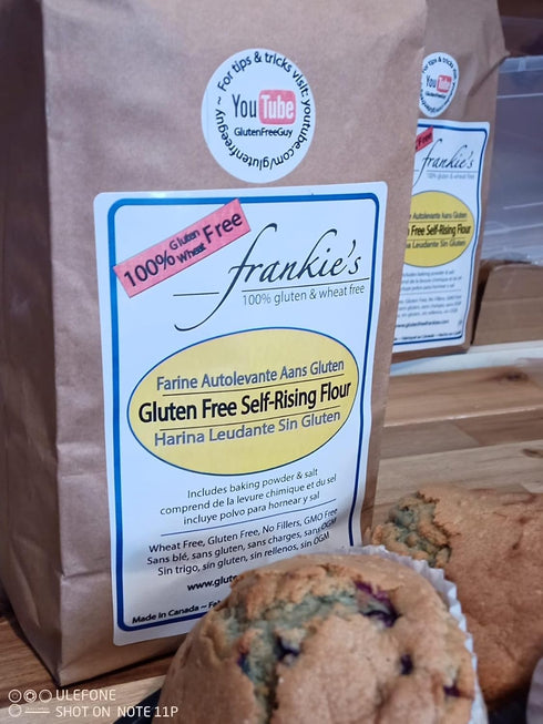 Frankie's Gluten-Free Self-Rising Flour Blend 5lbs - Works cup-for-cup, 1 Bag