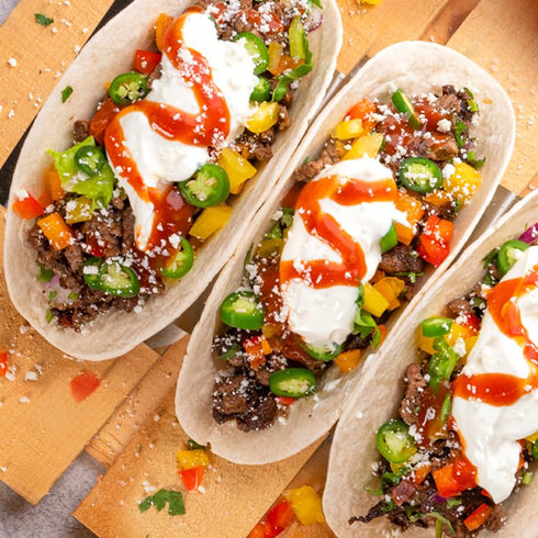 8 (Pack 12) Ortega Blazin' Fire Hot Taco Sauce, Ounce