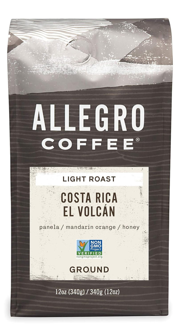 Allegro Coffee Costa Rica El Volcan Ground - 12 Ounce