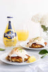 Orangina (Pack 24) (11.2 oz - Citrus Sparkling Juice Beverage - Light Pulp - Original Imported European French Recipe