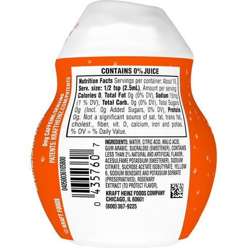 (1.62 Oz (Pack 8), Kool-Aid Orange Liquid Drink Mix Variation Fl of Orange)