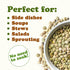 3 Food to Live - Whole Green Lentils, Pound Dried Raw Lentils, Sproutable, Kosher, Vegan. Rich in Dietary Fiber
