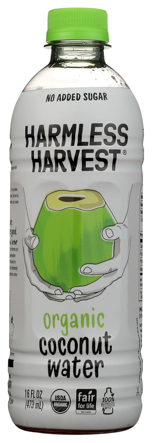 Harmless Harvest, Harmless Coconut Water, 16oz