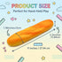 Chedin 11" Lifelike French Baguette Replica for Kitchen Display - Long, Yellow