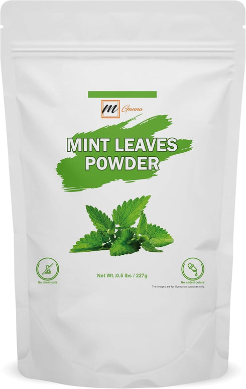 100% Natural Mint Leaves Powder for Skin and Health Care 227 GMS