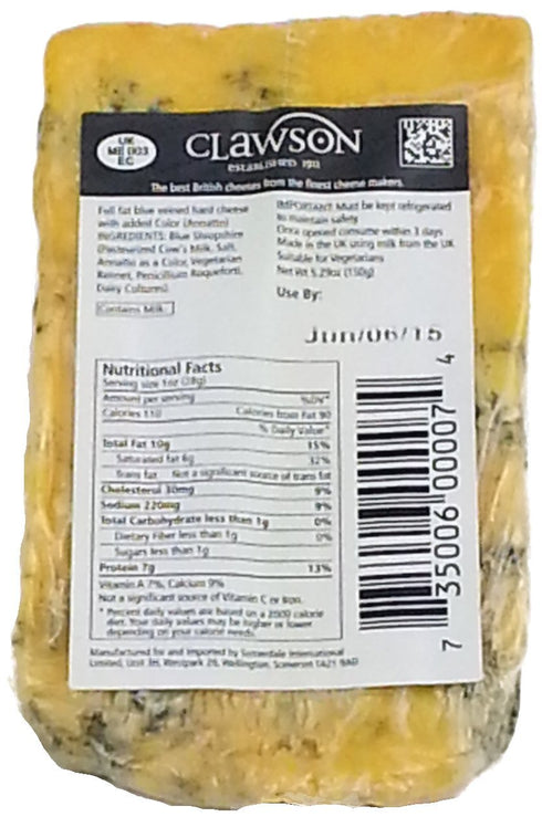 Clawson Shropshire Blue (5 ounces) by Gourmet-Food