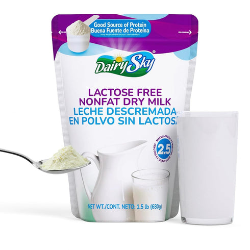DairySky Lactose Free Milk Powder 24 Oz - Non GMO Fat Free