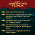Albacore (6) 5 American Tuna Sushi-grade Wild Tuna Fish - No Salt Added, Wild Caught, MSC Certified, and Pole Caught |