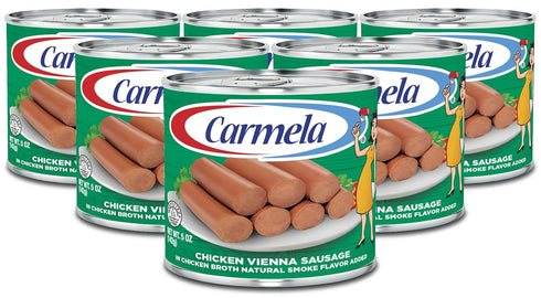 Carmela Chicken Sausage and Bouillon, Natural Smoke Flavor, 5 oz (Pack of 6)