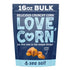 LOVE CORN Sea Salt 16oz x 1 Bag - Delicious Crunchy Corn