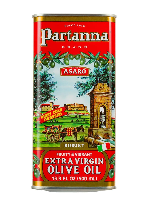 Partanna Robust Extra Virgin Olive Oil - Premium Castelvetrano Olive Oil -