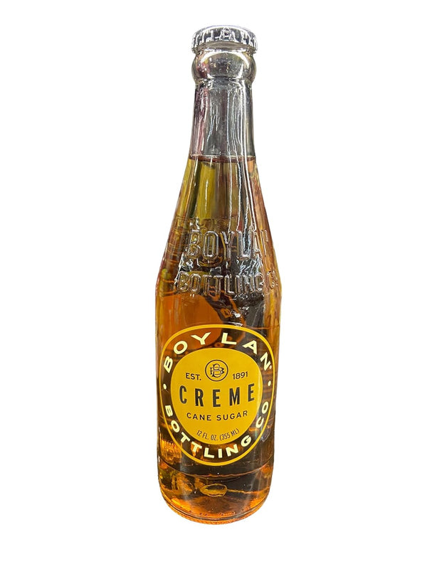 Haul Boylan Bottling Creme Soda: Crafted Excellence with Real Vanilla Flavor 12 Oz