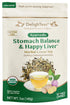 DelighTeas Stomach & Liver Tea | Ayurvedic Herbal Blend for Digestion |