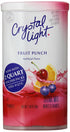 Crystal Light Fruit Punch Drink Mix (16 Pitcher Packets, 4 Canisters of