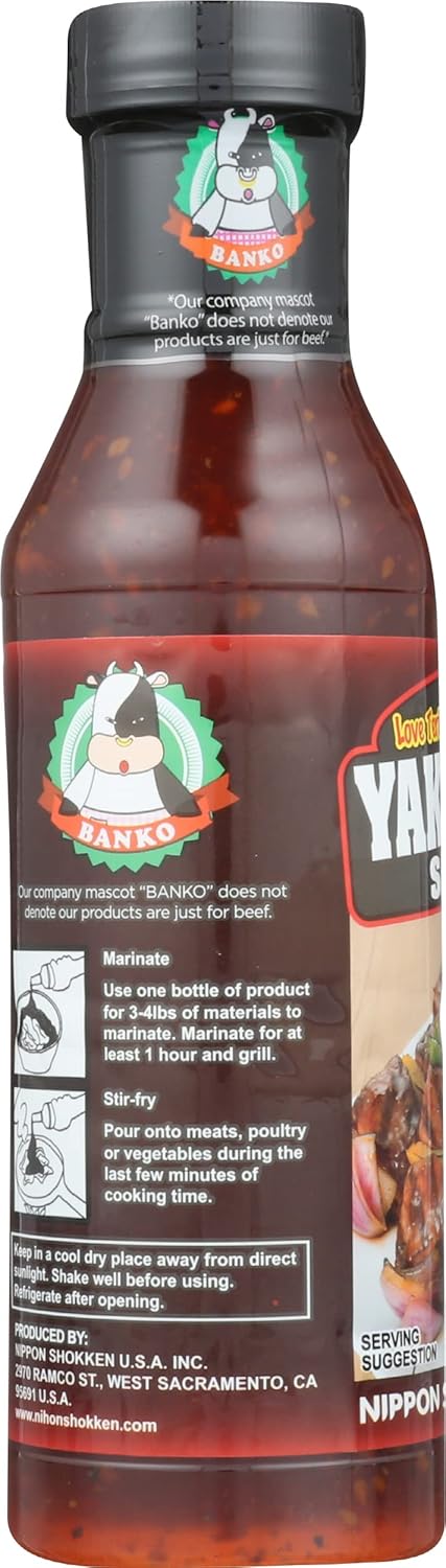 Nippon Shokken Yakiniku Sauce, 14.7 Oz