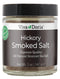 Viva Doria Hickory Smoked Sea Salt (Fine Grain) in 5 oz Glass Jar