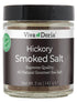Viva Doria Hickory Smoked Sea Salt (Fine Grain) in 5 oz Glass Jar