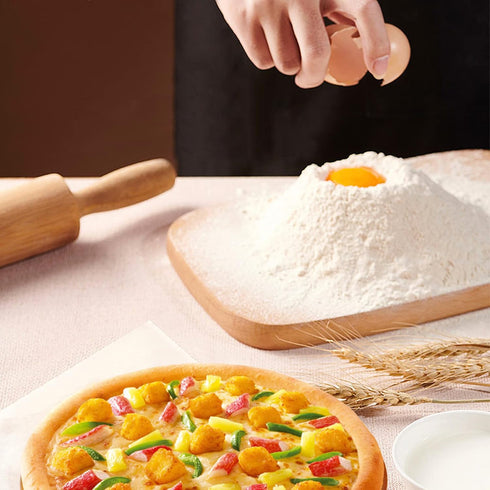 Beksul 5.5 Pack 1 Whole Wheat Flour, All Purpose Premium Flour with Protein, Perfect for Noodles, Pizza, Bread, Cookie
