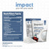 1lb Impact - Erythritol Granular Sweetener - Zero Calorie, Low Carb & Plant-Based, Label-Friendly, Looks & Tastes Like