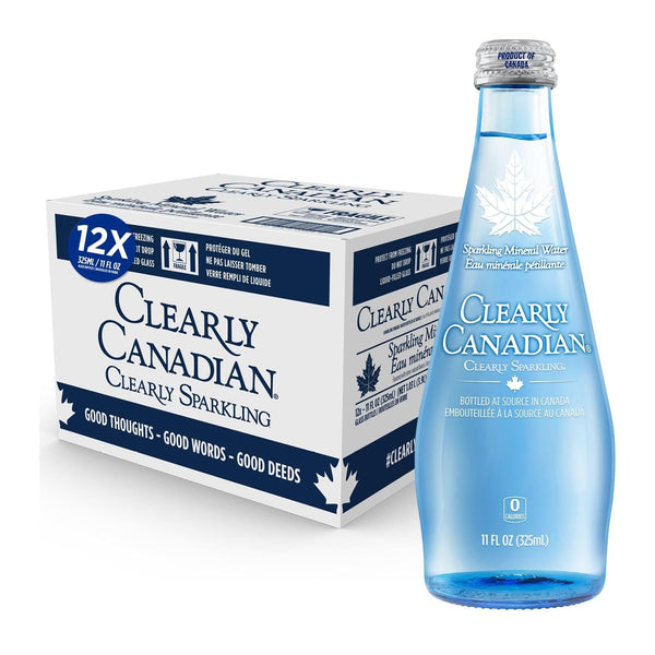 Clearly Canadian Sparkling Mineral Water, 325 ML
