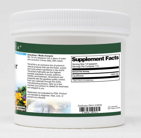 Terravita (4 oz, 519578) Cauliflower Powder ZIN: