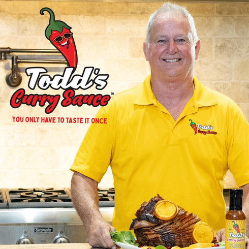 (12oz) Todd's Curry Sauce | Sweet Curry with Mild Spice | You Only Have To Taste It Once
