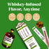 0.85 Oz (Pack 20) Schaller & Weber Hudson Whiskey Salami Sticks, of | Smoked Salami with NY Whiskey | German Style