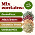 1 Food to Live Organic Crunchy Mix of Sprouting Beans, Pound - Non-GMO, Kosher, Non-Irradiated, Vegan, Raw, Dried, Bulk