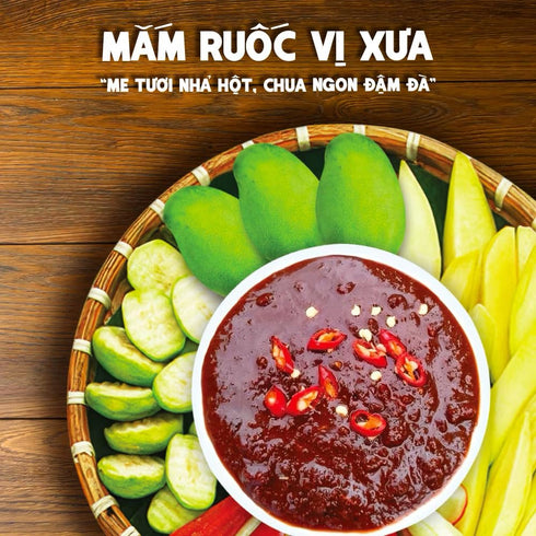 Generic Mm 400g Ruc n Lin Lang Chai Xua Traditional Vietnamese Shrimp Paste, Authentic Fish Sauce, Spicy Fermented