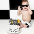 Music Cake Topper Happy Birthday Sign Musical Notes Player Cake Decorations for Musical Rock Theme Man Boy Girl
