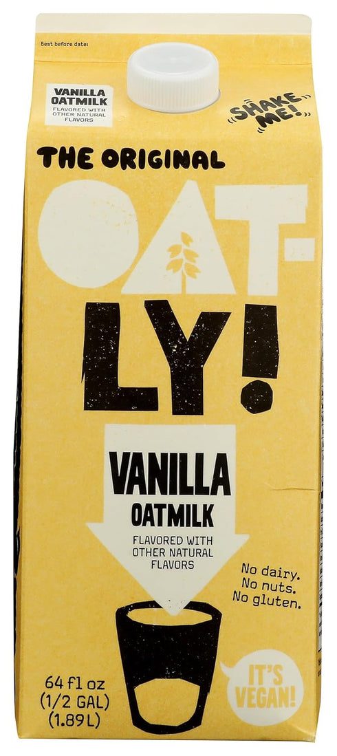 OATLY Vanilla Oatmilk, 64 FZ